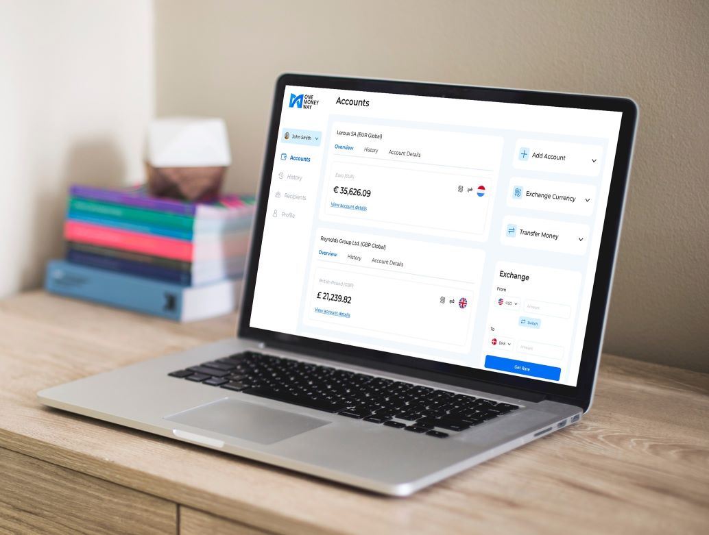 Luxembourg local business account web app view Business Account in Luxembourg