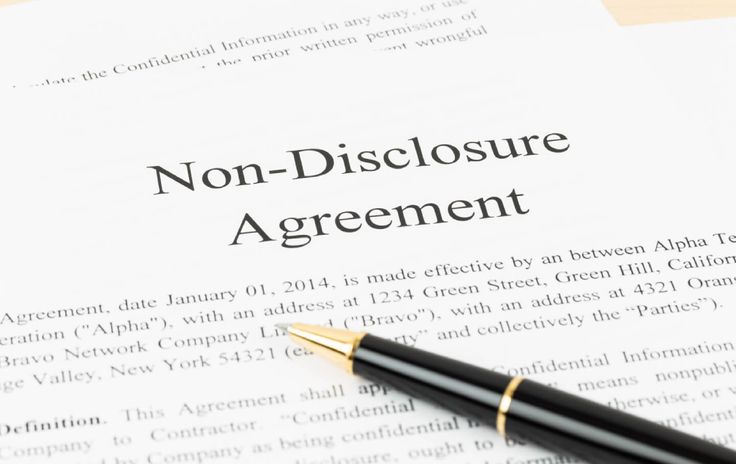 non-disclosure agreements