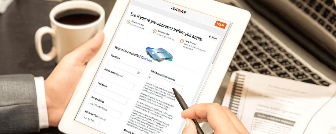 Discover card in the UK