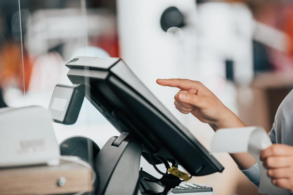 Digital cash register