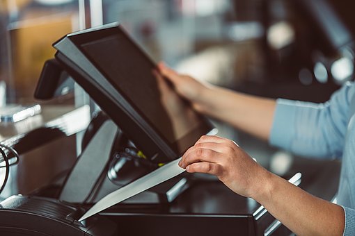 Digital cash register