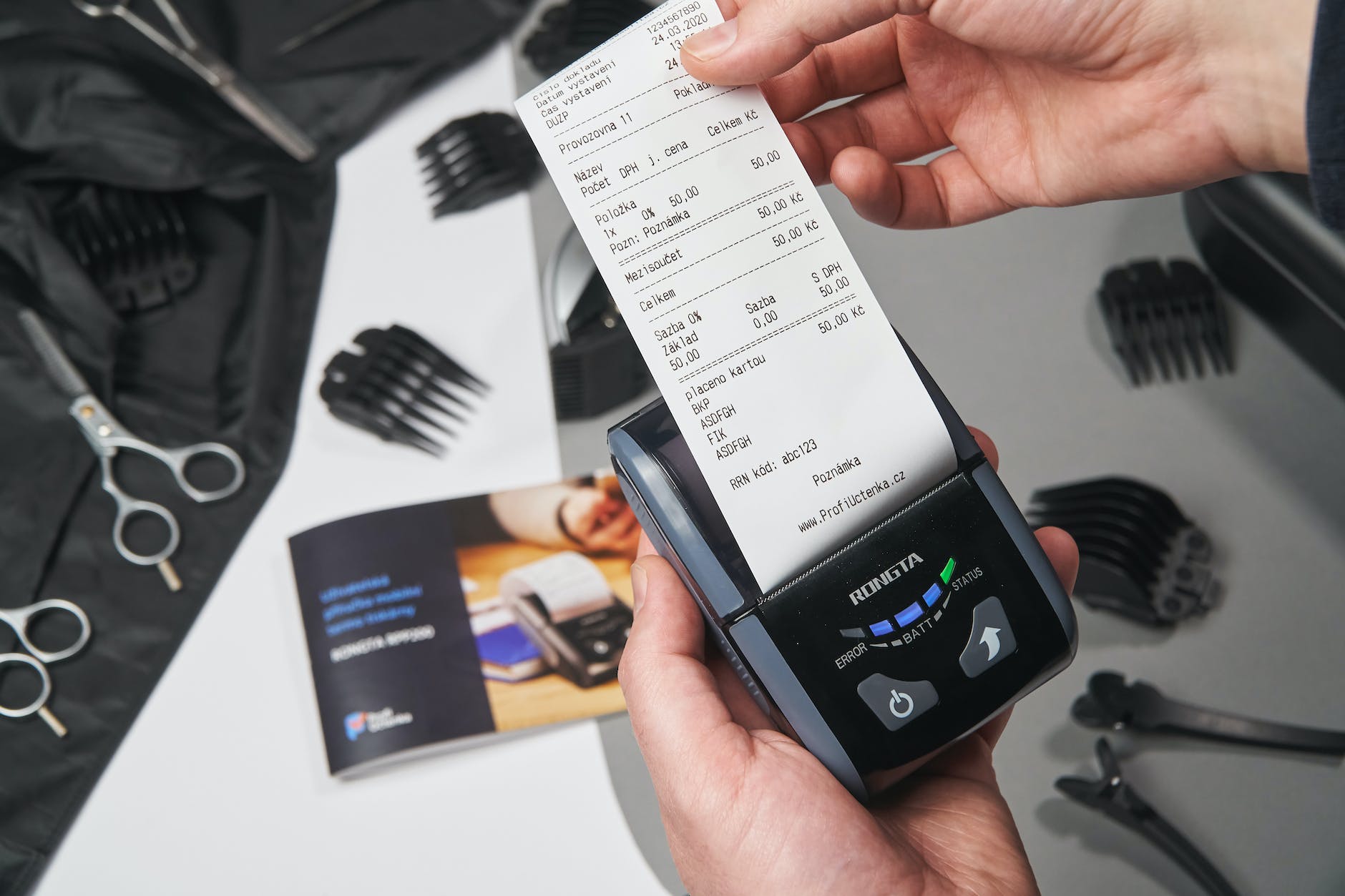 Digital cash register