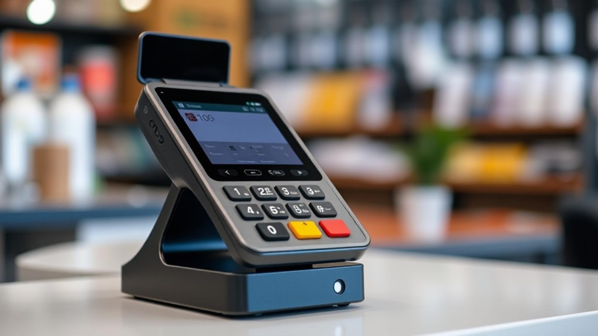 pos machine - Illustration