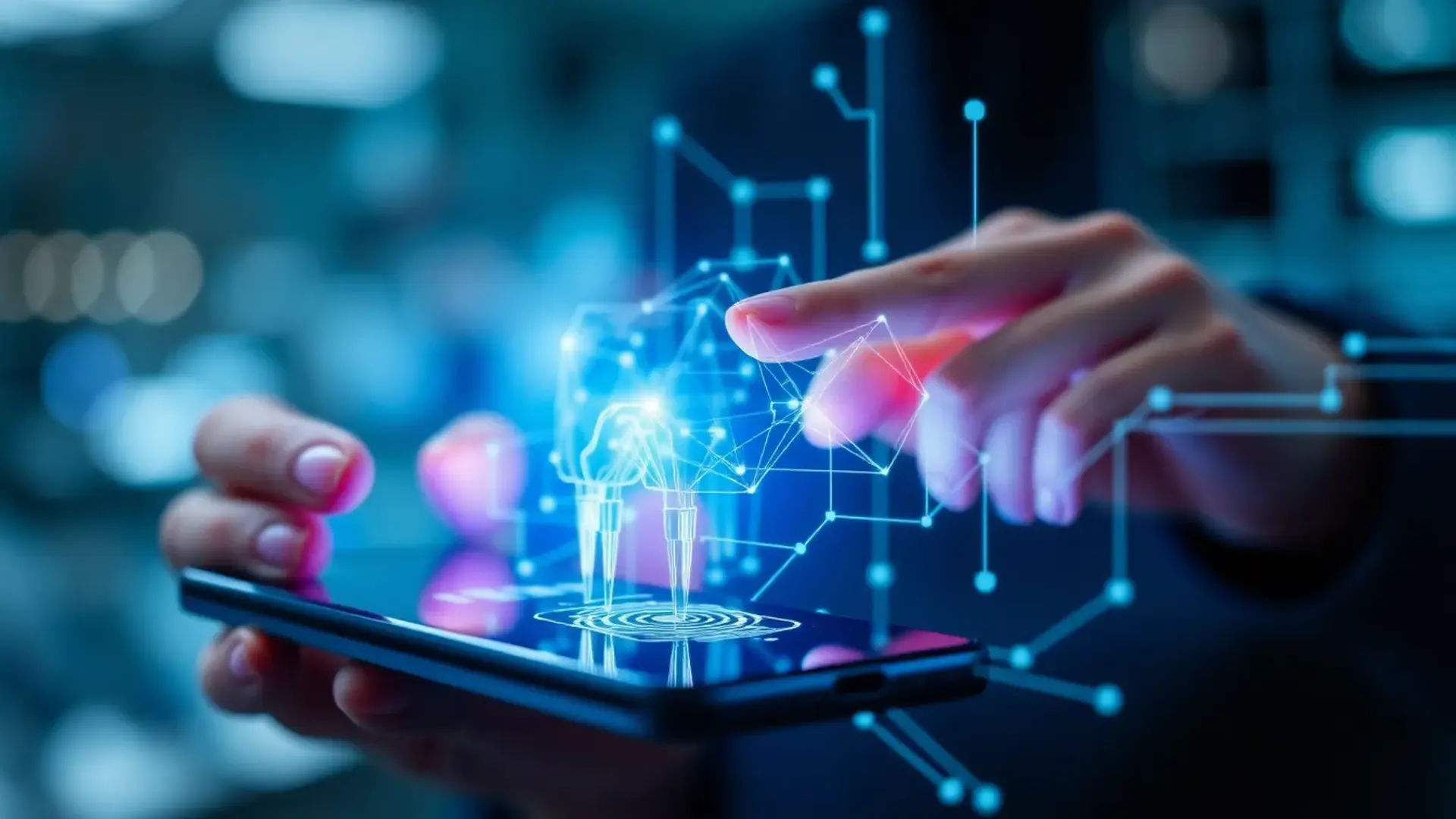 nfc technology - Illustration