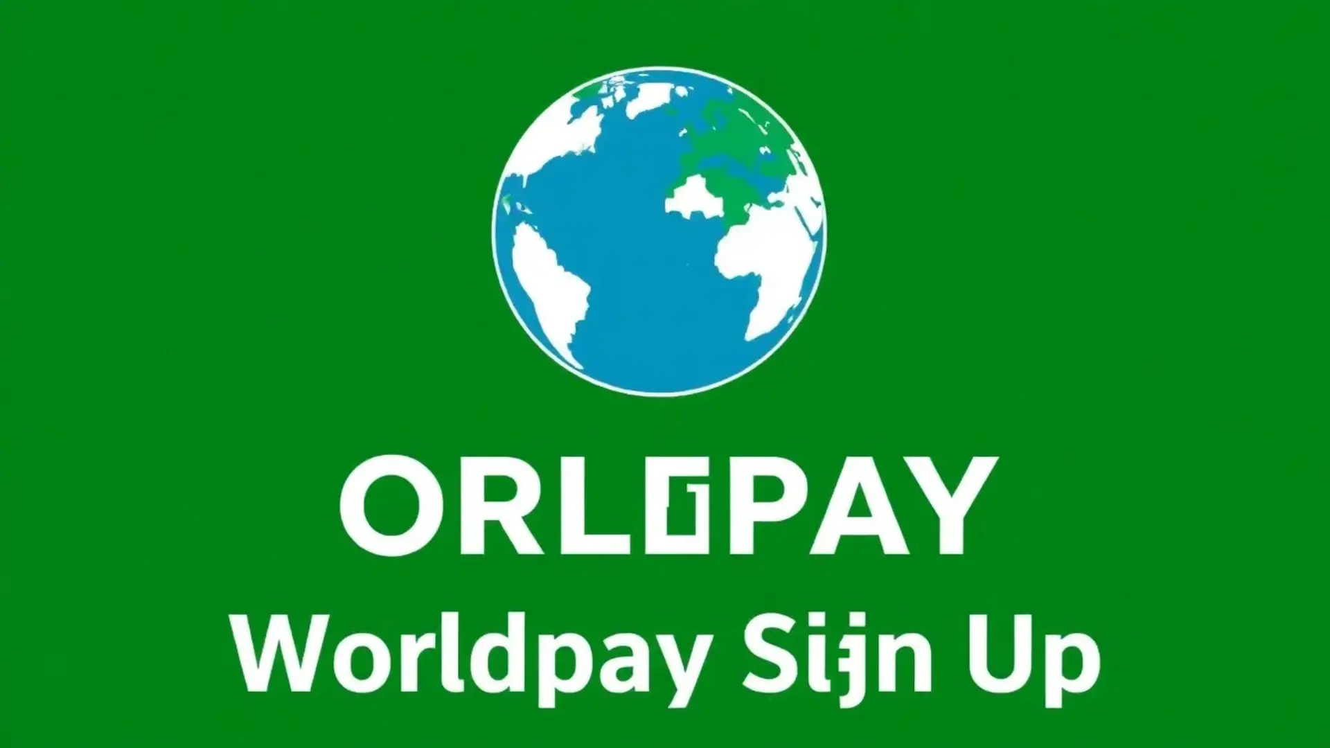 worldpay sign up - Illustration