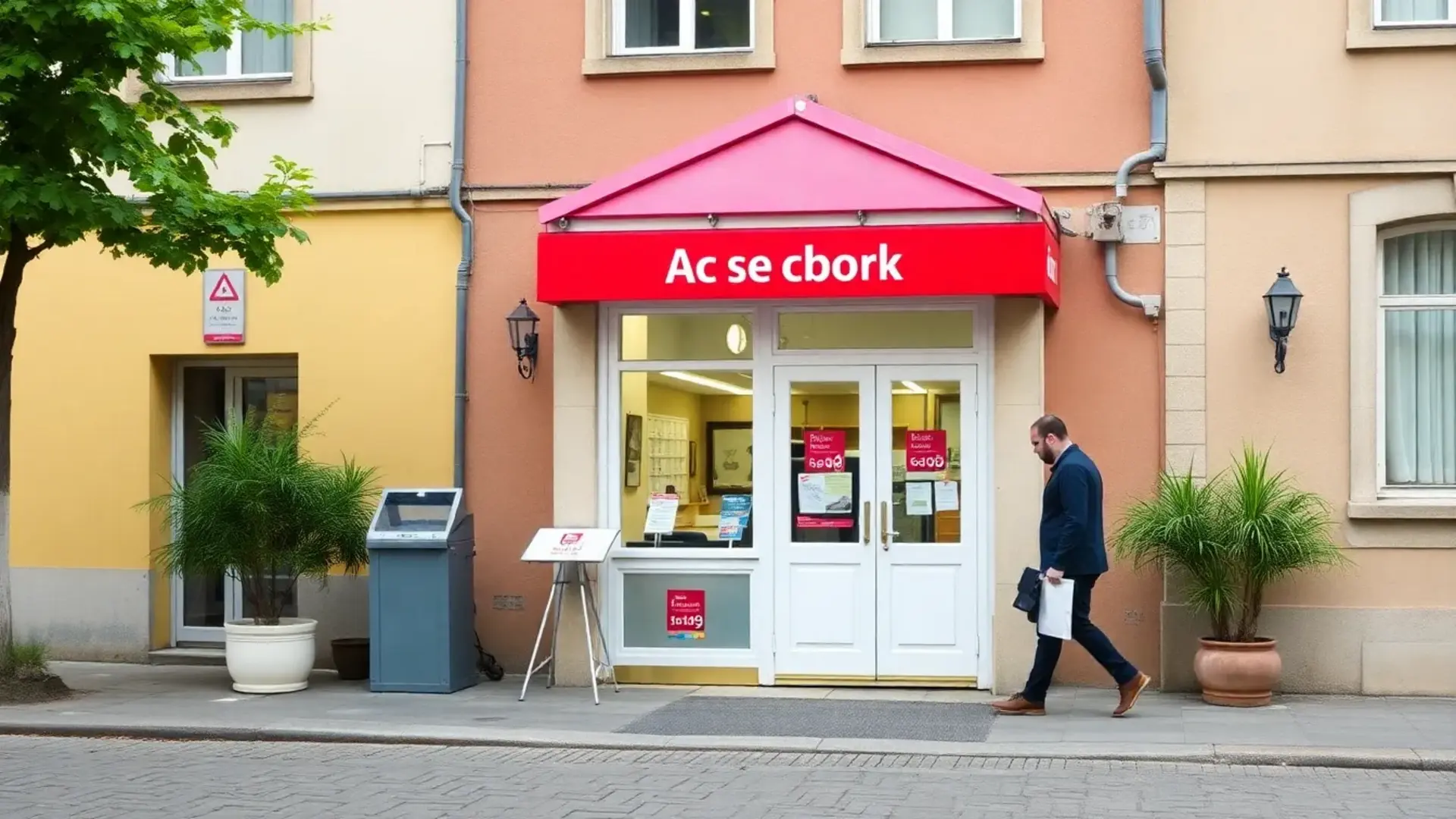 local account in france - Illustration