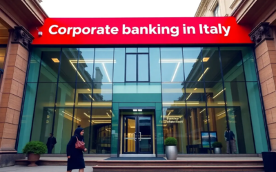 Företagsbanktjänster i Italien