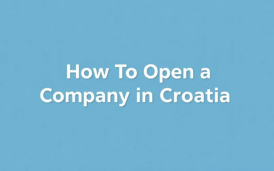 How to open a company in croatia
