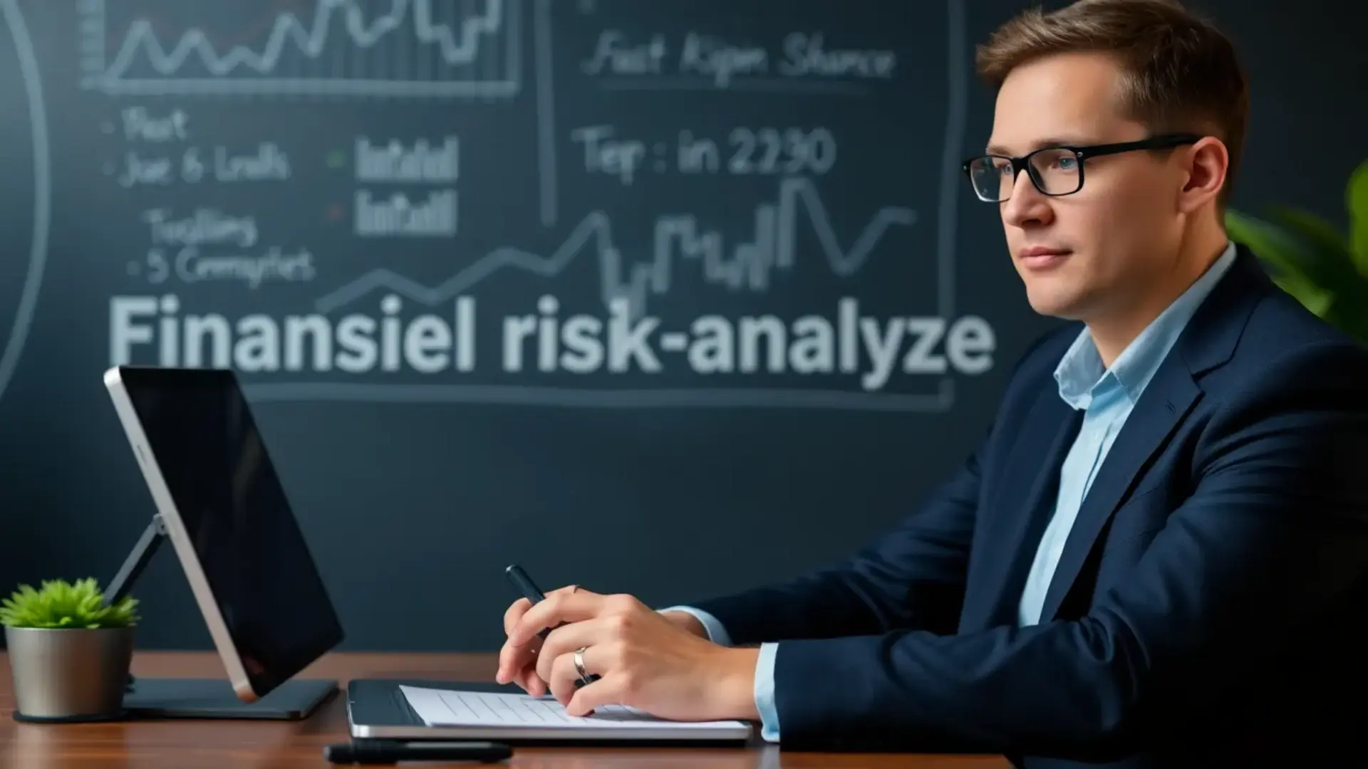 finansiel-risikoanalyse1 Finansiel risikoanalyse - Illustration