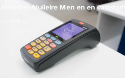 Hvordan nulstiller man en kortterminal?