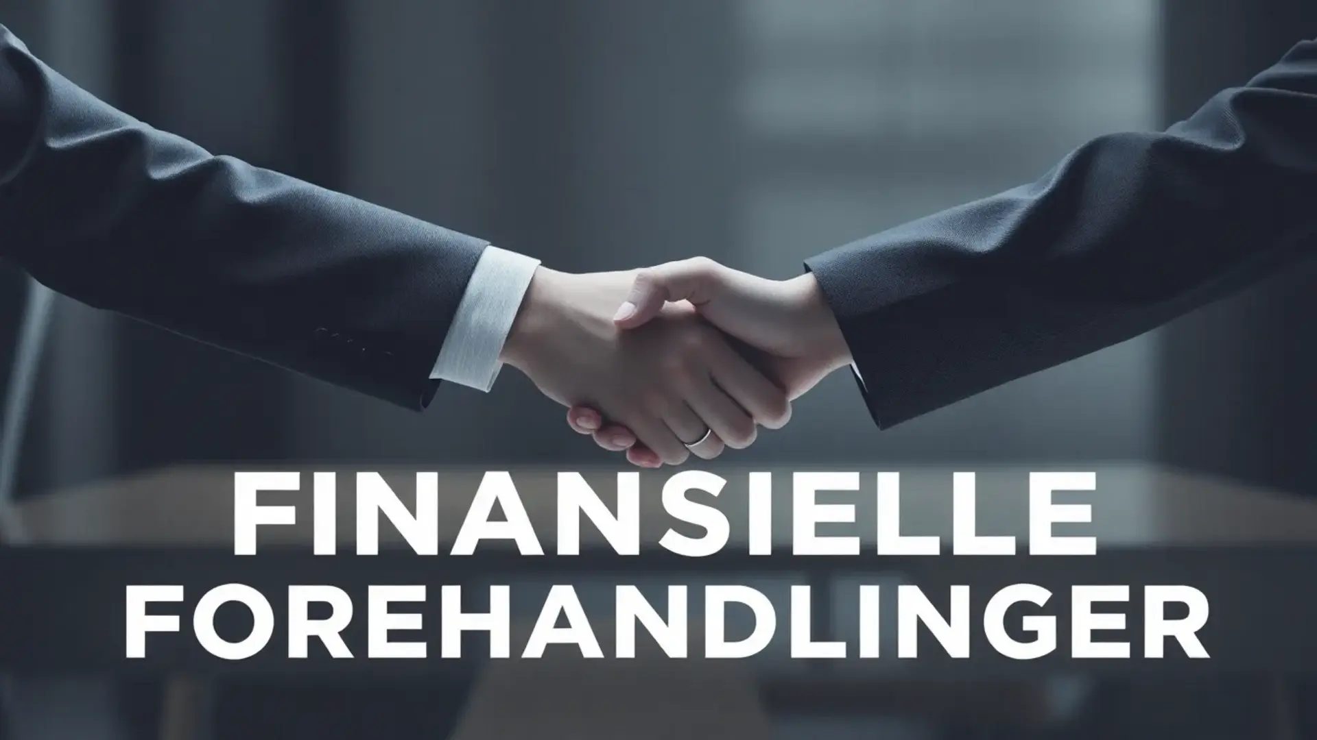 Finansielle forhandlinger - Illustration