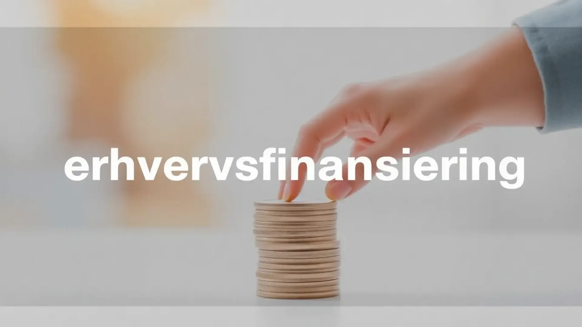Uddannelse i erhvervsfinansiering - Illustration